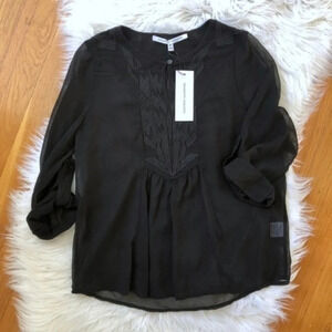 Collective Concepts Stitch Fix NWT Black Blouse